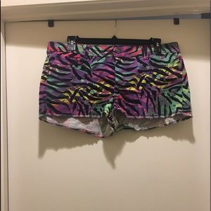 ♦️LIKE NEW♦️Zebra Print Shorts